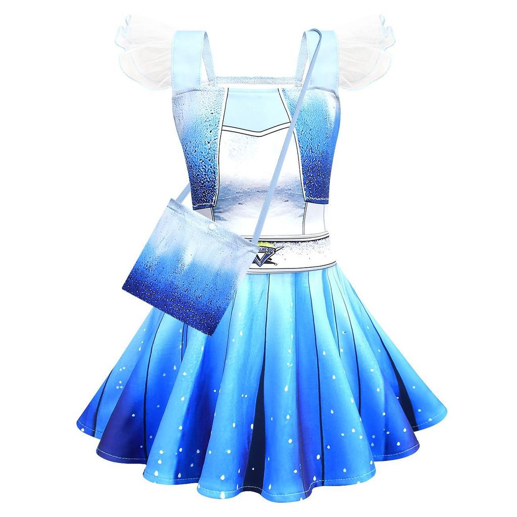 Girls cChloe Cosplay A-Line Dress Kids Performance Party Costume