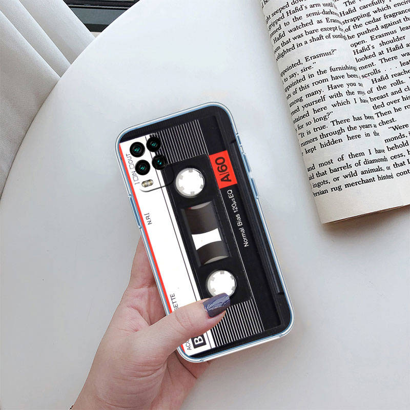 IR30 Vintage Boombox Tape Phone Case for Motorola Edge 20 30 S30 40 50 Fusion Lite Plus Pro Neo Ultra One Power Action Macro Hyper Vision Zoom