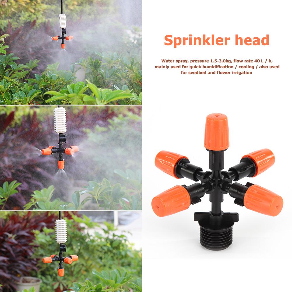 16 Holes Garden Water Sprinklers 180° Rotating Automatic Watering Irrigation System Yard Water Sprayer Lawn Automatic Sprinkler