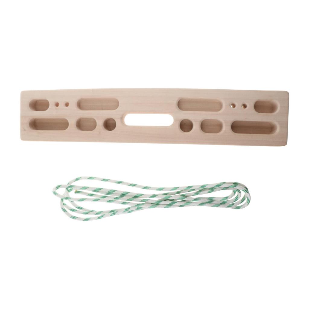 Rock Climbing Hangboard Forearm Exerciser Bouldering Gifts Enhance Finger Grip Strength Wooden Hangboard Hang Board for Climbing