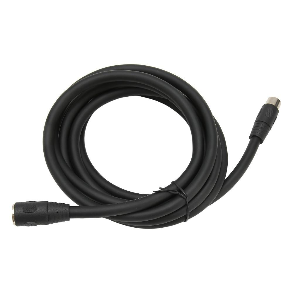Flexible DIN 13 Pin Cable Plug and Play 9.8ft Extension Cord Beauty Equipment Cable for Nebulizer Cable Extension Application