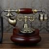 DurableAntique Telephone Turntable European Retro Fashion Creative Telephone Home Office Wired Landline