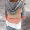 2025 Autumn & Winter Hooded Zipper Long Sleeve Sweater
