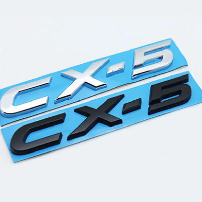 CX-4 CX-5 CX-7 CH-R emblem auto stickers for Mazda logo CX4 CX5 CX7 CHR label kofferbak ABS refit vervangen logo car sticker