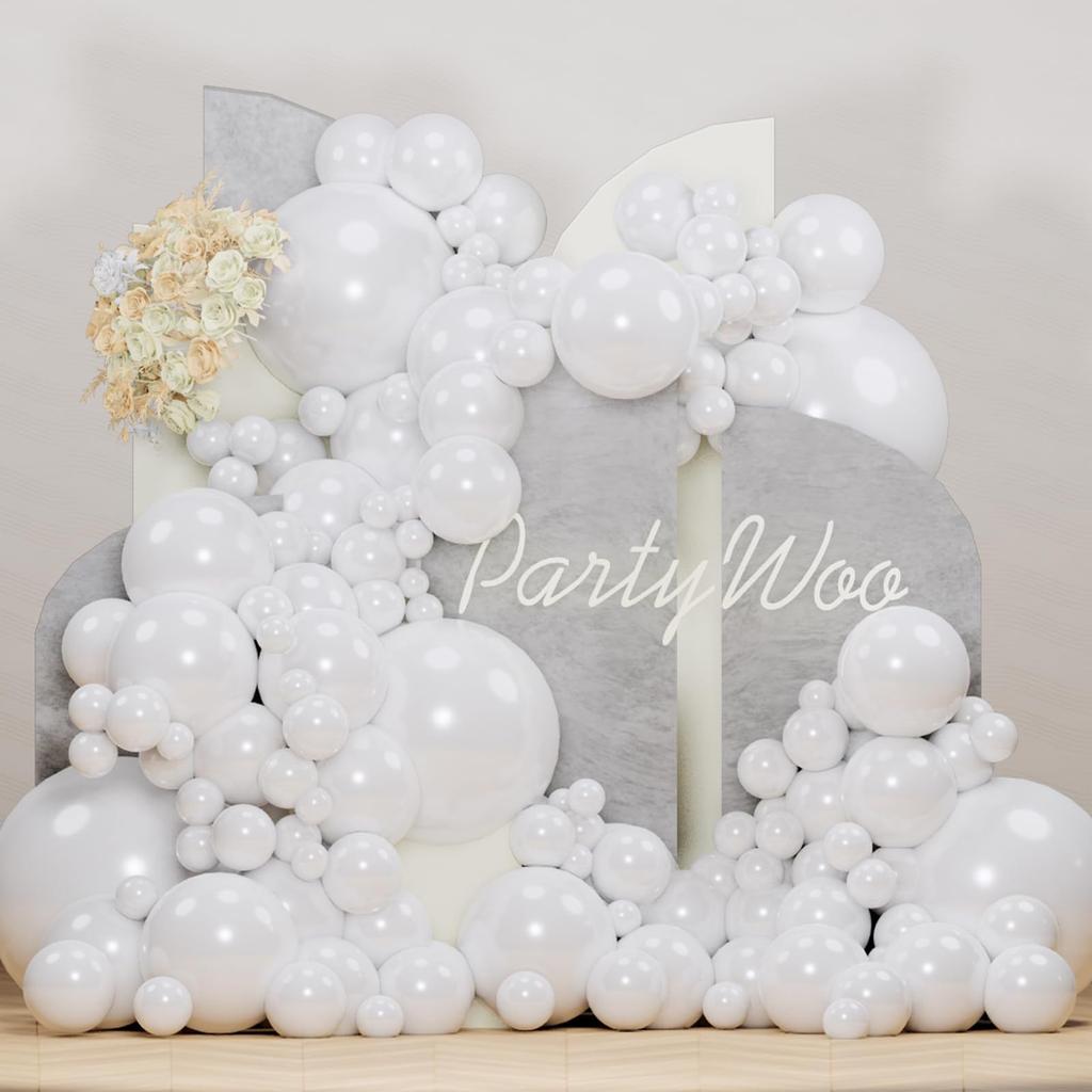 Latex Balloons Pack of 4 Assorted Sizes for Party Decoration Birthday Events and Celebrations Durable Material