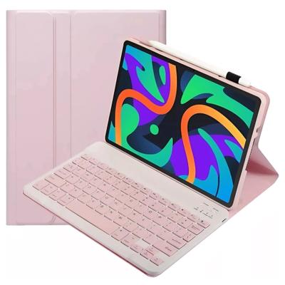 Schutzhülle mit Tastatur Alogy Keyboard Case Kabellose Tastatur für Lenovo Tab K11 / K11E 11” M11 10.95" Tb330Fu / Tb330Xu / Tb331Fc Rosa
