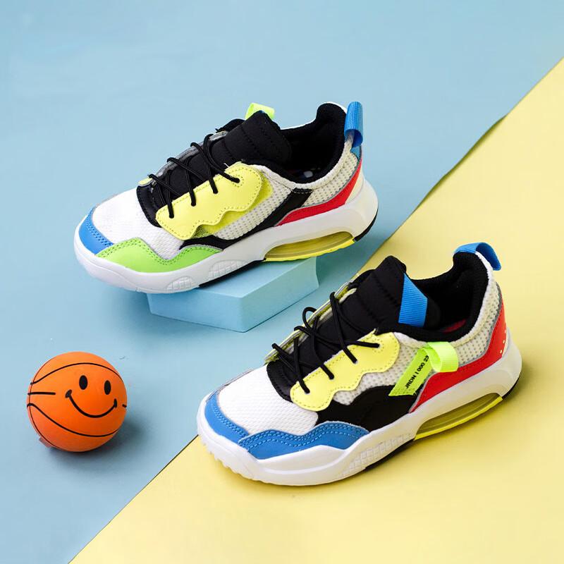 Jordan MA2 Comfortable Cushioning, Wear Resistant Low top Kids' Running Shoes Multicolor Children Aged 3 7 Years Old CW6595-110