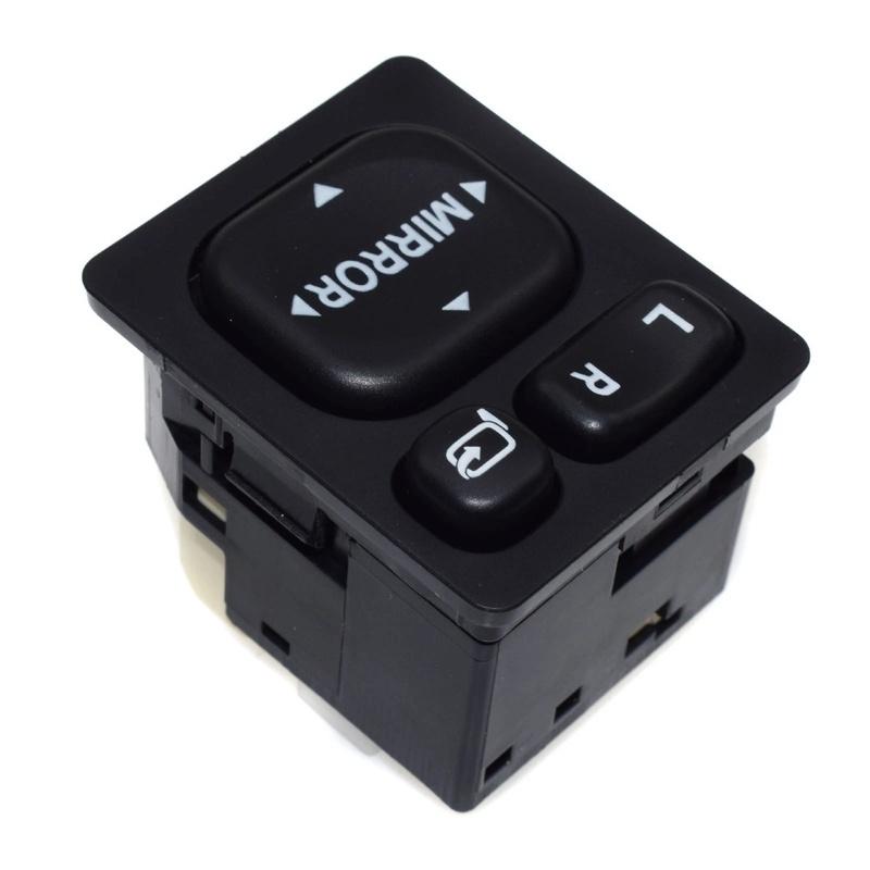 Car Electric Rear View Folding Mirror Control Switch Button 8487252040 For Toyota For Tundra For Sequoia For Lexus Accessories