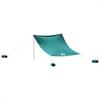 Beach Shade Tent with Sandbags Green 304 x 300 cm