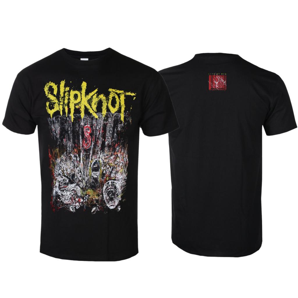 Slipknot Phone Booth Art Pattern Metal Band TShirt Casual Trendy Style Cotton TShirt Suitable For Both Unisex And Unisex