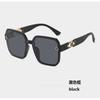 Live New Large Frame Glasses Fashion Xiaoxiangfeng Sunglasses Women's UV Protection Internet celebrity sunglasses