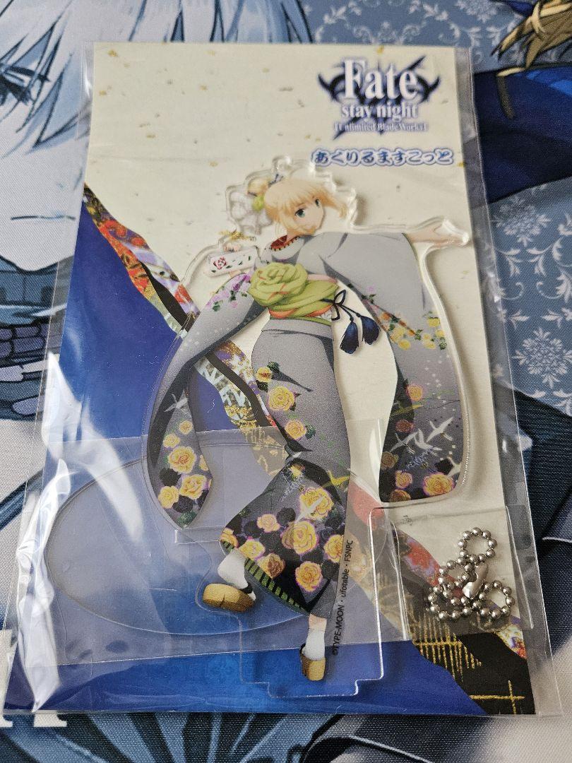 

[USED] Fate Kyomafu Acrylic Mascot Acrylic Stand Saber