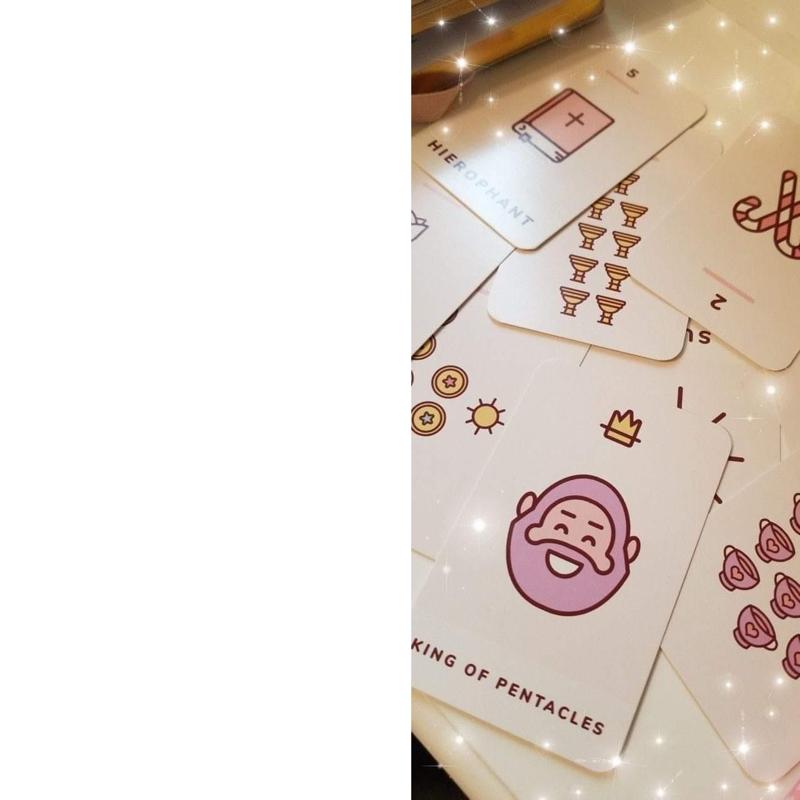 Kawaii Tarot: Balíček kouzel a roztomilých 78 karet (Moderní tarotová knihovna)