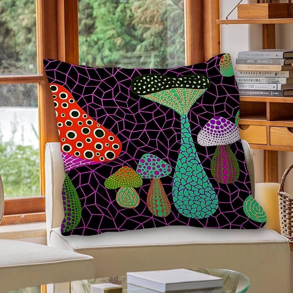 Beliebte Kunst YYayoi KusamaS Kissenbezug Kissenbezug Polsterung Sofa Wurfkissen Heimdekoration Kissenbezug