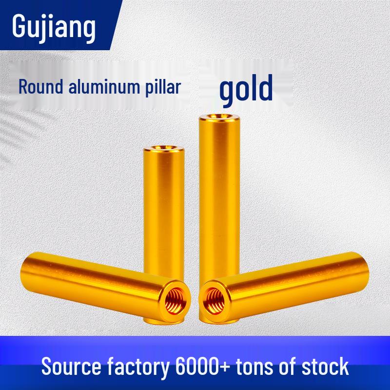 

M3 Yellow Aluminum Alloy Support Column for Electronic Equipment M3*4 Yellow