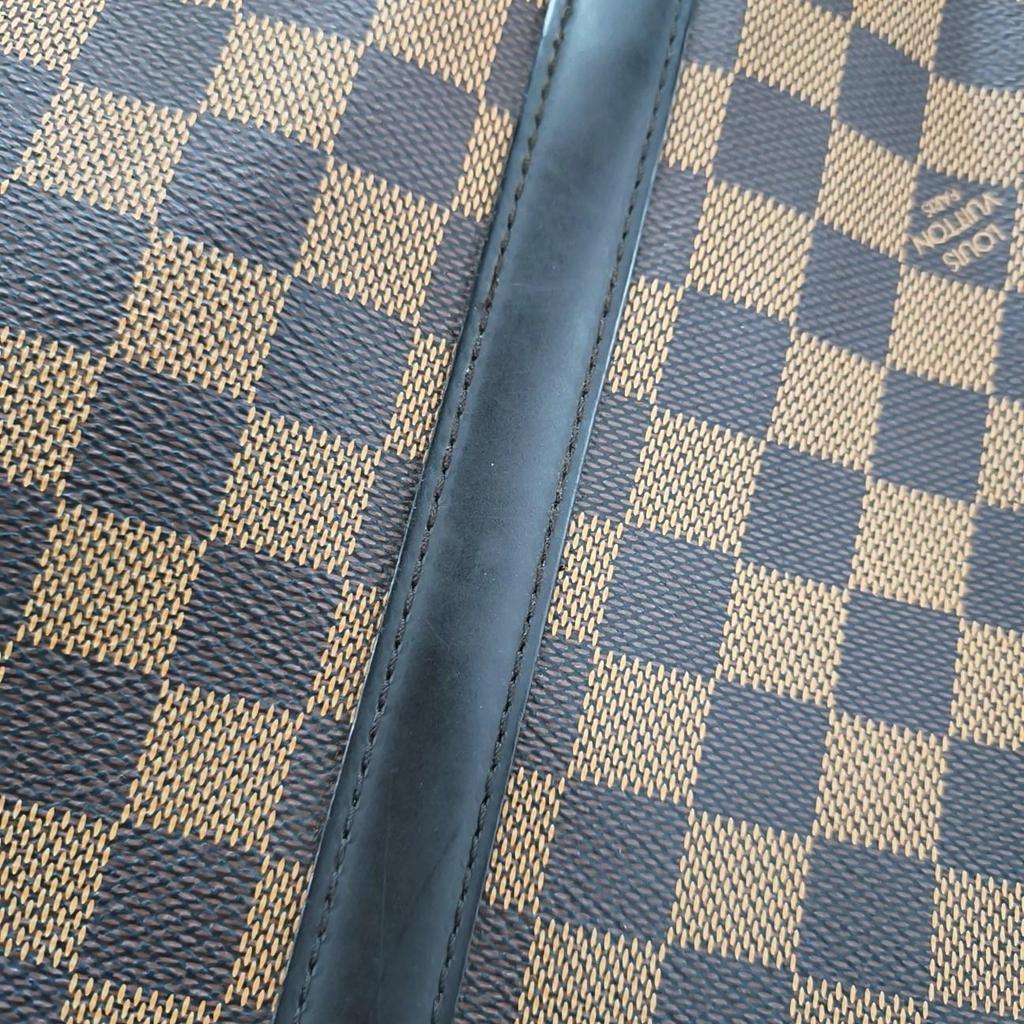 [Pre-Owned] Document Holder Travel Classic Monogram Commuter Canvas Briefcase Laptop Bag Shoulder Crossbody Tote Small - Very Good #NFZ089