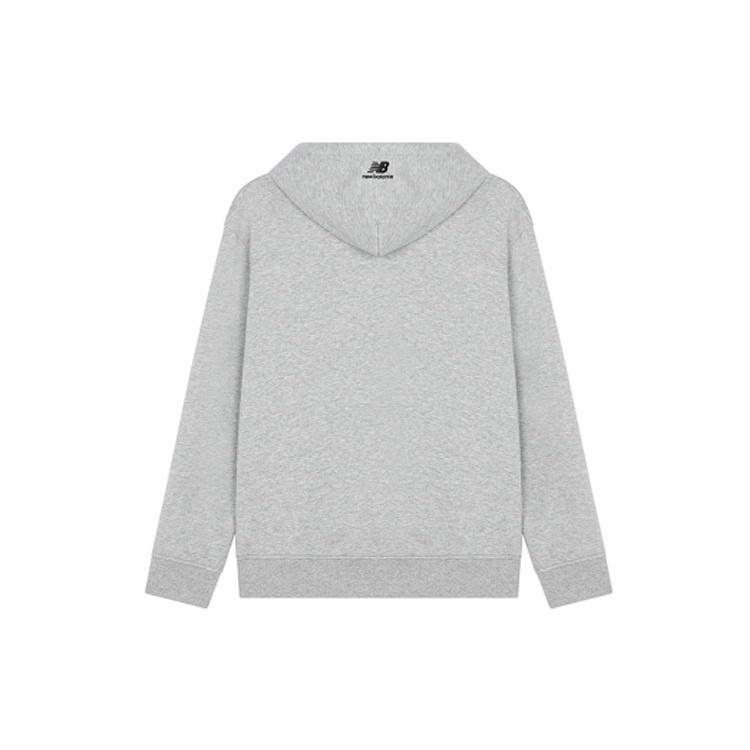 New Balance Lifestyle Hoodie Asia Sizing 'Beige Black' Unisex 5CC17141-GR