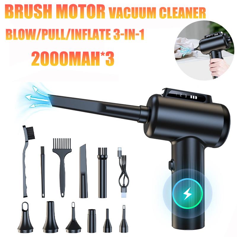 

Мощный беспроводной пылесос 16000Па 130Вт Насос Высокомощный Влажная Сухая Двойного Назначения Портативный Большая Сила Всасывания Ручной Пылесос