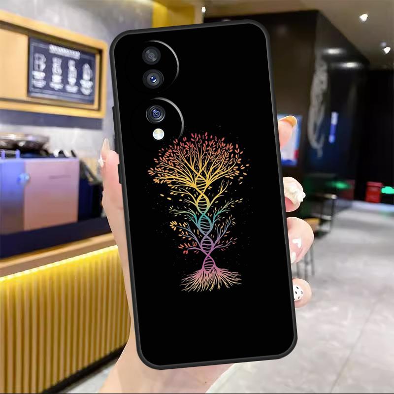 Tree of Life Space Galaxy Stars For Honor Magic 8 7 6 5 Lite Case For Honor 200 400 Pro 50 70 90 X8c X8b X9a X9b X9c Win RT