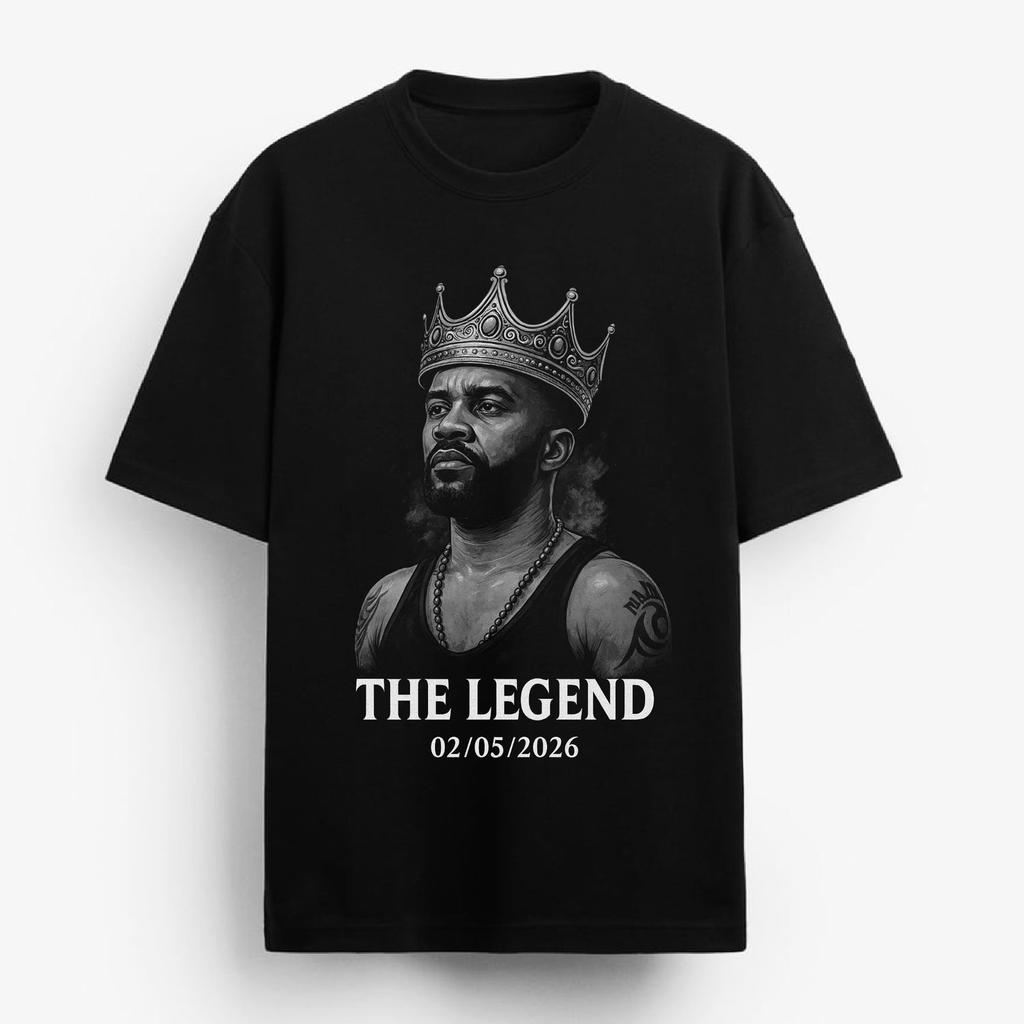 Fally Ipupa THE LEGEND Tshirt Unisexs Summer Cotton Hiphop YK Clothing Breathable Fashion Round Neck Short Sleeve Tops Unisex