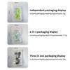 Mini Phone Cooling Fan Plug & Play Universal 3 Ports Small Fan for Summer Outdoor Walk Shopping Daily Use