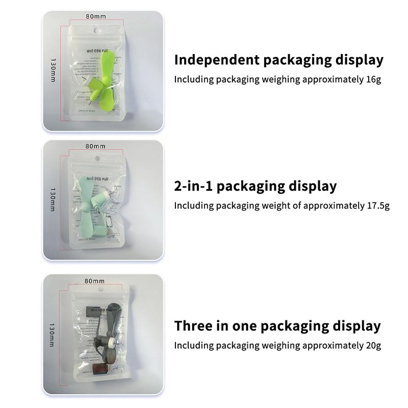 Mini Phone Cooling Fan Plug & Play Universal 3 Ports Small Fan for Summer Outdoor Walk Shopping Daily Use