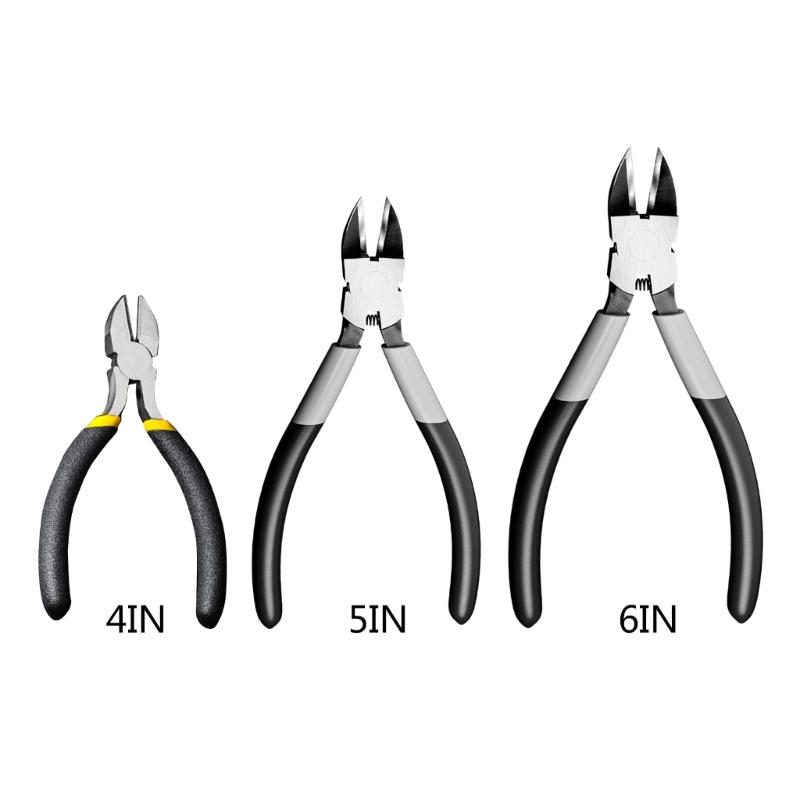 Industrial Diagonal Cutting Pliers Wire Cutter with Comfortable Grip Handle Pliers for Electricians Repair Tool
