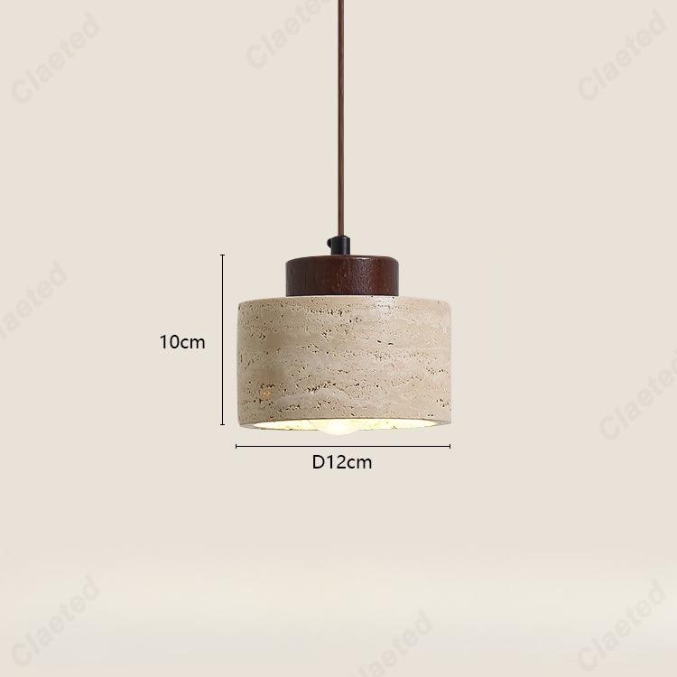 

Modern Minimalist LED Japanese Yellow Cave Stone Chandelier Living Room Dining Room Bar Aisle Bedroom Decorative Lighting Warm light