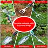 This 11-piece gardening tool set is ergonomically designed and comes with a tool bag.