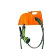 Bohrfreier wandmontierter Schlauchhalter für Garten & Autowäsche - Aufbewahrungs- & Aufrolllösung für weiche Schläuche