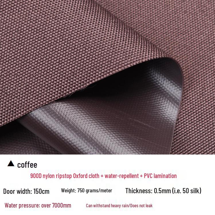 Thickened 900D Waterproof Oxford Cloth Outdoor Sunshade Tent Canvas