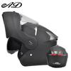 Full Face Motorcycle Helmet Men Women All-Season Flip-Up Design With LED Taillight 3C Certified Safety
