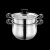 Boside BST-085 doppelwandiger Dampfgarer aus 304 Edelstahl