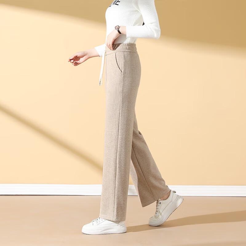 Women's Loose Fit Wide-Leg Casual Trousers