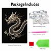 5D DIY Pearl Diamond Painting Kit Majestic Dragon Full Drill Embroidery Mosaic Art Home Wall Decor Gift