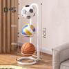 Basketbollsförvaringsställ Vertikalt bollställ Bollförvaringshållare Organizer Platssparande displayställ för volleyboll fotboll fotboll