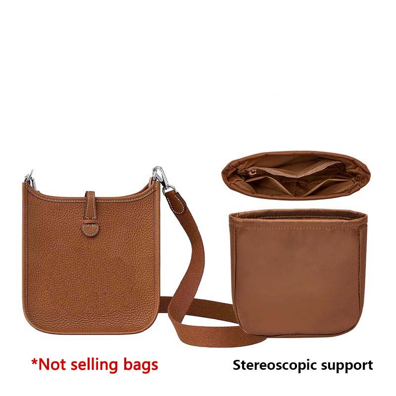 

Bag organizer insert for Evelyne 16 29 mini women bag nylon durable bag support bag accessories For Evelyne 16 коричневый
