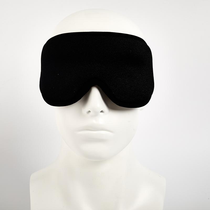 

1 шт. Маска для сну для чоловіків і жінок, 3D-форма, маска для сну та пов язка на очі чорний
