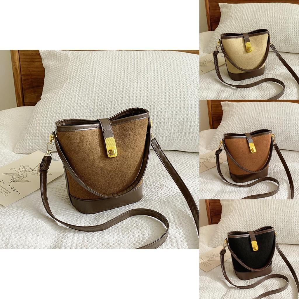 Trendy Street Style Pu Bucket Bag For Women 2023 Winter New Fashion Handbag