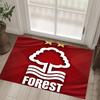 Nottingham Forest Design Kristall Samt Teppich Gemütlich Nicht?Rutschfester Teppich mit Aufdruck für Schlafzimmer Wohnzimmer Eingang