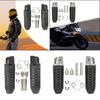 2x Motorcycle Front Footrests Front Foot Pegs for Suzuki GSX1400 B-king