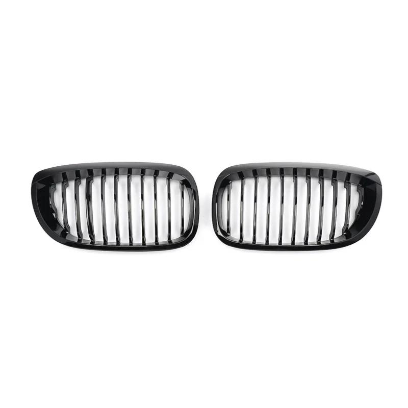 AAAQT1 Car Kidney Grill Front Bumper Gloss Black Racing Grill for BMW E46 Coupe 325Ci 330Ci LCI 2door 2003-2006 for BMW 3 Series