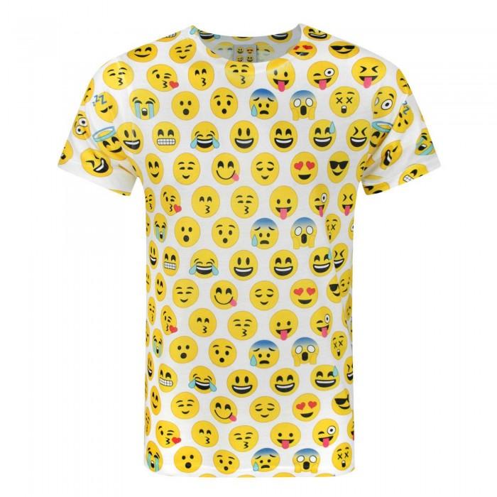 Camiseta masculina de sublimação Emoticon