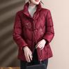 XUEXI Women's Chinese Style Embroidered Warm Winter Jacket