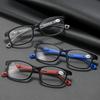 New Fashion Classic Square Frame Women's Reading Glasses Ultra Light Neutral High Quality Wear Resistant Anti Blue Light Glasses