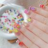 30Pcs Mixed Fruit Shape Nail Decoration Stereoscopic Grapes Strawberries Cherries Nail Accessories Nail Painting Nail Salon Diy