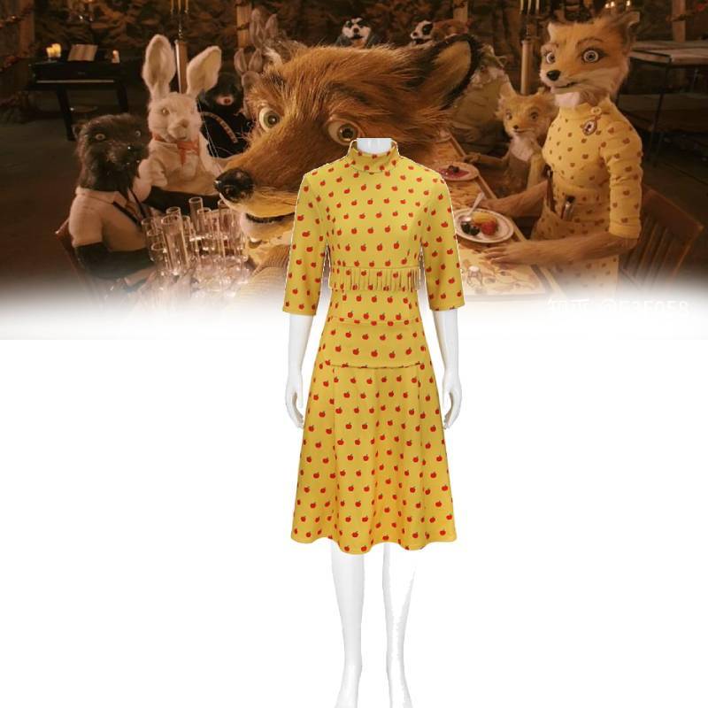 The Fantastic Mr Fox Cosplay Attire For Role Play With Retro Style For Summer Costume Parties