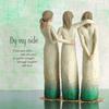 By My Side Three Women Beside Me Resin Ornaments Craft Decorations Holiday Creative Gifts
