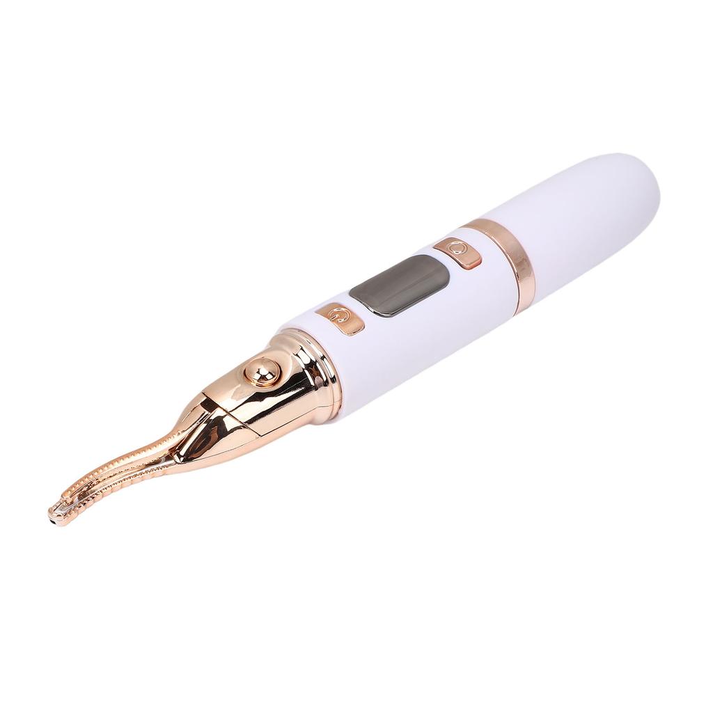 Heated Eyelash and Eyebrow Nose Trimm 3 In 1 USB Rechargeable Lash White