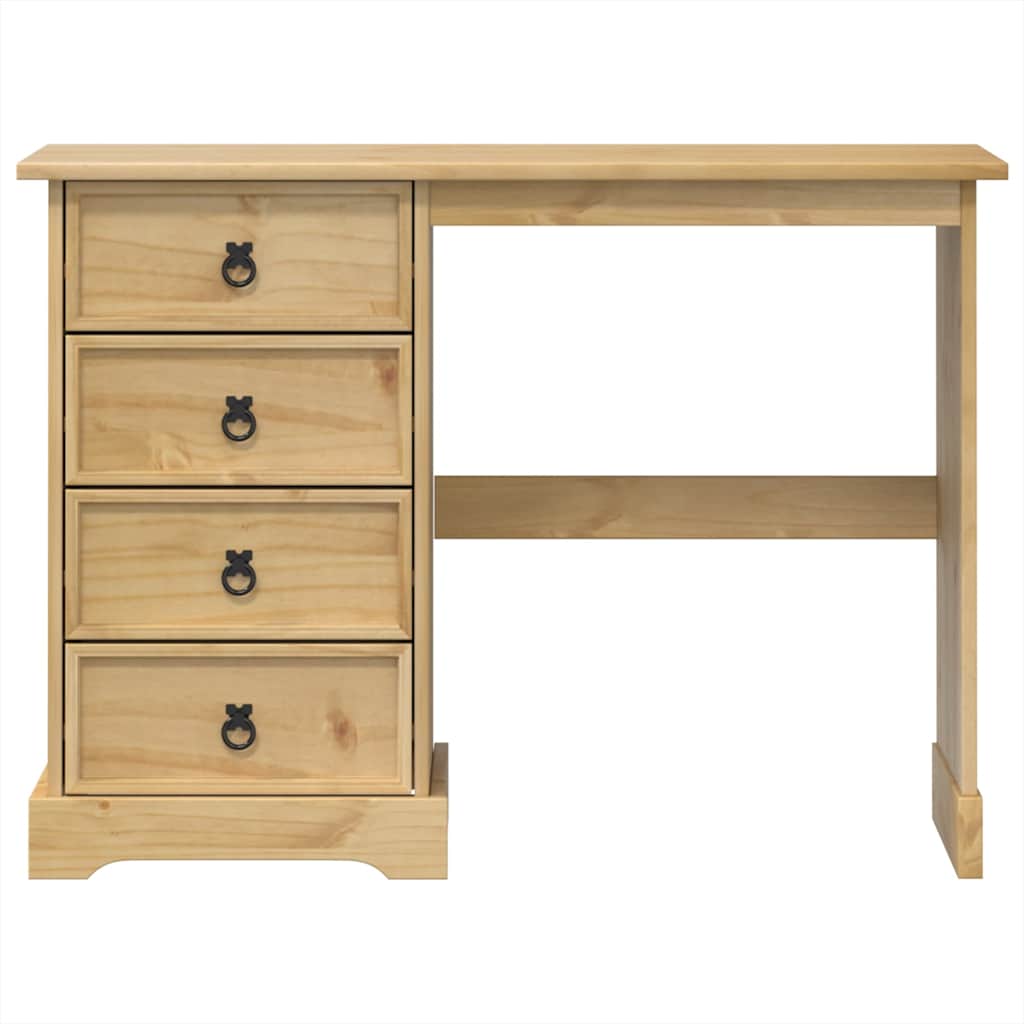 Makeup Table Corona 104 x 47 x 75 cm Solid Pine Wood